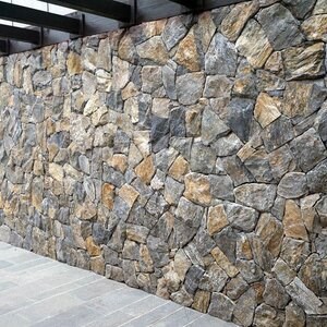 Rock Face Akron Poligonal Marmor