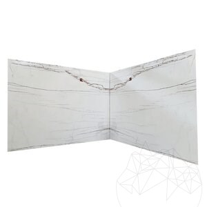 Rosso Venato Polierte Marmorplatte 2 cm