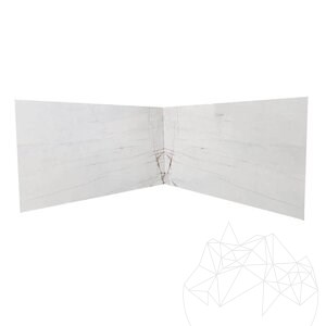 Rosso Venato Polierte Marmorplatte 2 cm