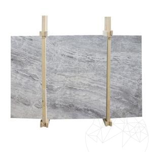 Royal Grey Marmor polierte Platte, 2 cm