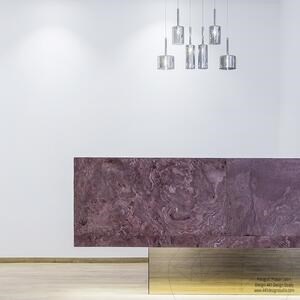 Flexibler Schiefer SKIN Ultra-Flex 2mm - Terra Red, 122x61 cm | Stein für Wände, Möbel, Fassaden und Nassbereiche