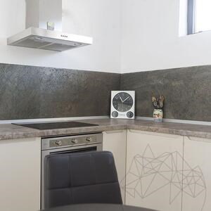 Flexibler Schiefer SKIN Ultra-Flex 2mm - Jeera Grün, 210 x 105 cm | Stein für Wände, Möbel, Fassaden und Nassbereiche