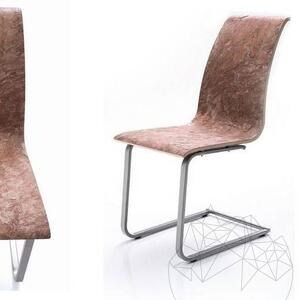 Flexibler Schiefer SKIN MicroStone 1mm - Terra Red, 122x61cm | Ultra-flexibler Stein für Wände, Möbel, Verkleidungen