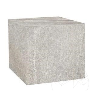 Garden Bench Seduta - Sinterized Stone, 40X40X2XH40