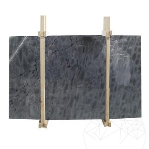 Schlangenblau Polierte Marmorplatte 2 cm