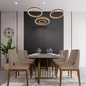 Splendor Black Rombo Design Platte 3CM
