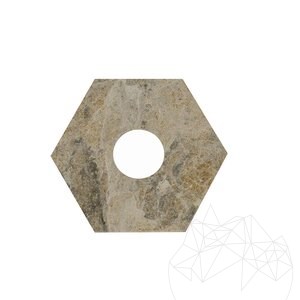 Kerzenhalter aus Naturstein