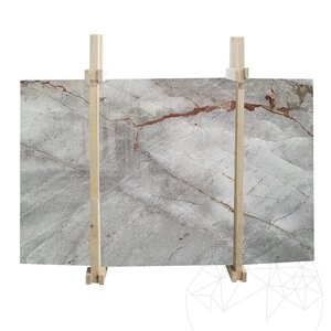 Symphony Grau Polierte Marmorplatte 2 cm