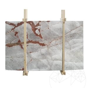 Symphony Grau Polierte Marmorplatte 2 cm