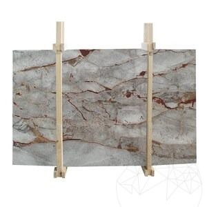 Symphony Grau Polierte Marmorplatte 2 cm