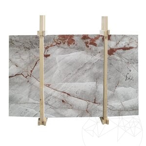 Symphony Grau Polierte Marmorplatte 2 cm