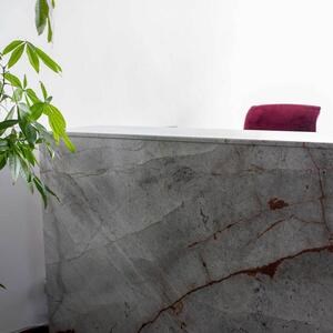 Symphony Grey Polierte Marmorplatte, 2 cm Zuschnitt (Arbeitsplatte)