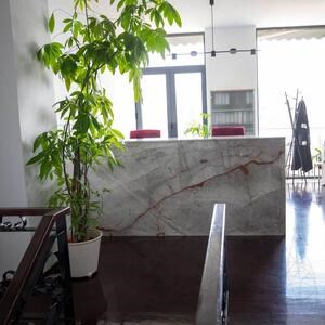 Symphony Grau Polierte Marmorplatte 2 cm