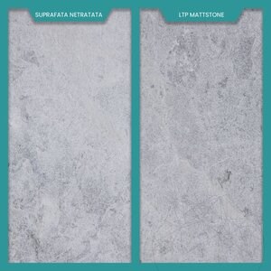 Tundra Grau Sandgestrahlter Marmor 61 x 30.5 x 1.5 cm