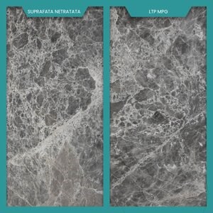 Polierter Marmor Tundra Grau 61 x 61 x 1,1 cm