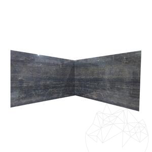 Marmorplatte Tiger Black Poliert, 2 cm