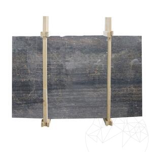 Marmorplatte Tiger Black Poliert, 2 cm