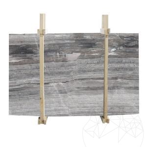 Marmorplatte Titanium Grey Poliert, 2 cm