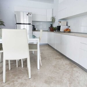 Classic PREMIUM Kreuzschliff gehonter Travertin 61 x 61 x 1,2 cm