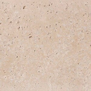 Klassischer Kreuzschliff getrommelter Travertin 10 x 30,5 x 1 cm