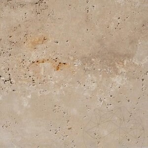 Klassischer gekreuzter getrommelter Travertin 61 x 40,6 x 1,2 cm - Economy