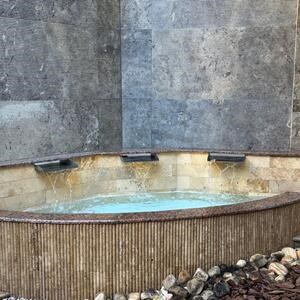 Latte Travertin M2 Leiste 2 x 2 x 30.5 cm