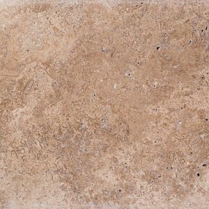 Latte Gebürstet & gemeißelte Kante PREMIUM Travertin 61 x 40,6 x 3 cm