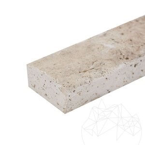 Mehrfarbiger Splitface Travertin 7,5 cm x FL x 2,2 cm