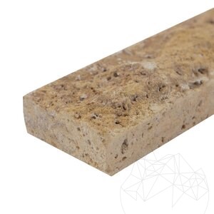 Gelber Splitface Travertin 5 cm x FL x 2,1 cm