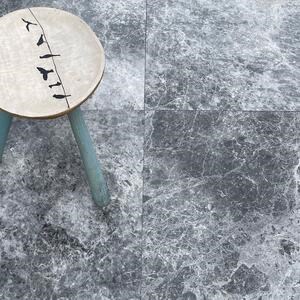 Tundra dunkel polierter Marmor, 60 x 60 x 2 cm