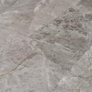 Tundra Grau Geschliffener Marmor 61 x 30,5 x 1,2 cm