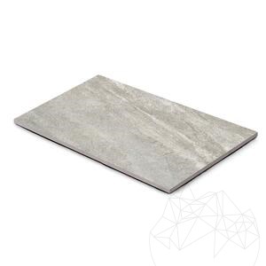 Sinterstein L'ALTRA PIETRA Vesuvio Chiaro, 60 X 90 X 2 cm, R11 - Rutschfest für den Außenbereich