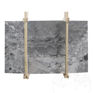 Grigio Superiore Kreuzschliff Polierte Marmorplatte 2 cm