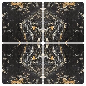 Nero Picasso Polierte Marmorplatte 2 cm