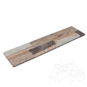 Rovere Beige Sandstein Wandverkleidungsplatte 15 x 60 cm