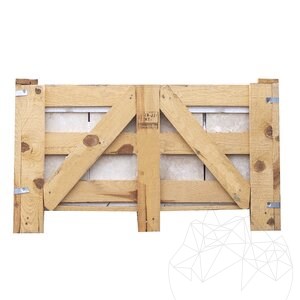 Classic PREMIUM Kreuzschliff Travertin poliert 40,6 x 20,3 x 1,2 cm