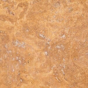 Gelber Travertin mit Kreuzschliff, gebürstet und gemeißelt, französisch gemustert, 1,2 cm
