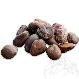 Brauner polierter Kieselstein Sack 20 kg