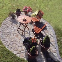 Cemento Grauer Andesit Kopfsteinpflaster 10 x 10 x 5 cm mit gespaltener Oberfläche