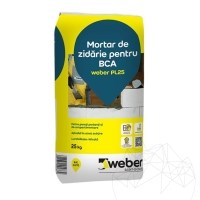 Mauermörtel für Porenbetonsteine - Weber PL25