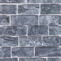 Kleiner mediterraner Gartengrill (Holzkohle/Holz, 100x60x210 cm, 650 kg, Homa-Naturstein, Ziegel)