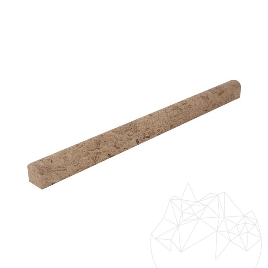 Latte Travertin M2 Leiste 2 x 2 x 30.5 cm