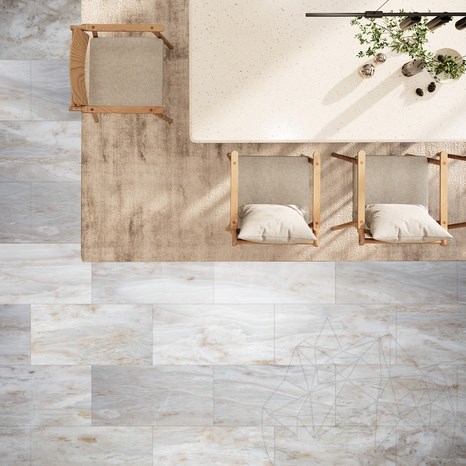 Palisandro Polierter Marmor 60 x 30 x 2 cm