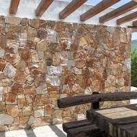 Felswand Pepem Polygonal Marmor