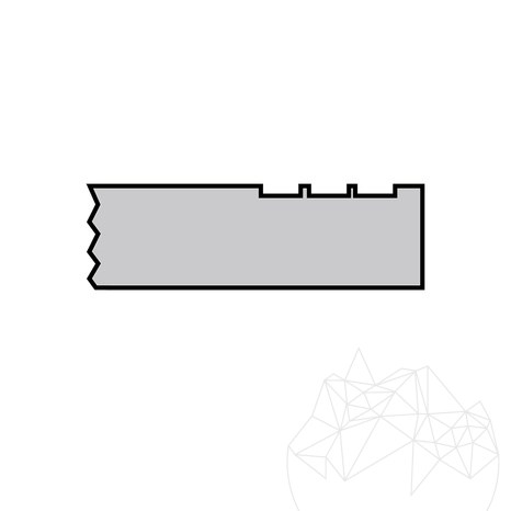 Verarbeitung: Anti-Rutsch (3 Streifen) - Universal