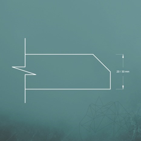 Bearbeitungsservice: byzot + polierte Kante - Sonderstücke Travertin Polisat/Mat