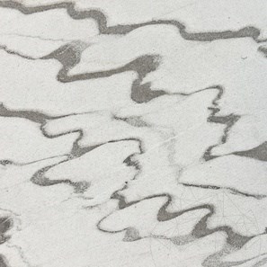 Flexibler SKIN Marmor - Pearl White, 122 x 61 cm | Stein für Wände, Möbel, Fassaden und Nassbereiche