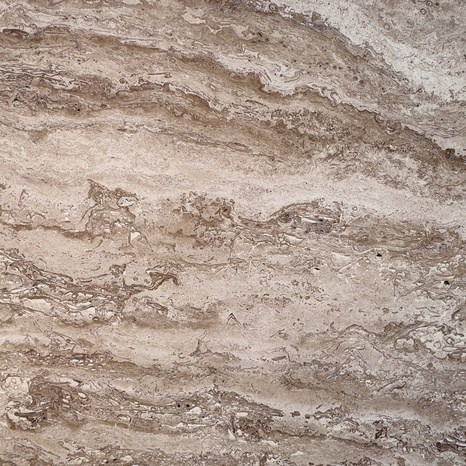 Latte PREMIUM gebürstete Travertinplatte 3 cm