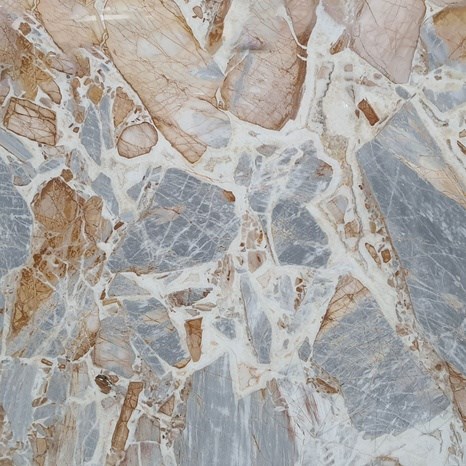 Marmorplatte Patagonia Blue Poliert, 2 cm