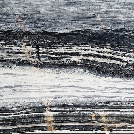 Marmorplatte Azur Black Poliert, 2 cm